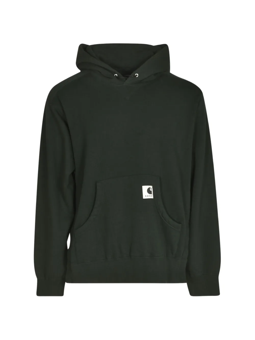 sacai pouch-pocket hoodie - Nero