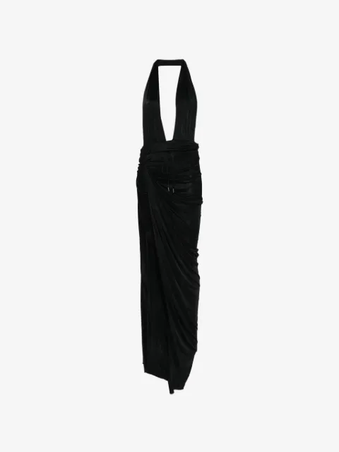 Atlein draped gown