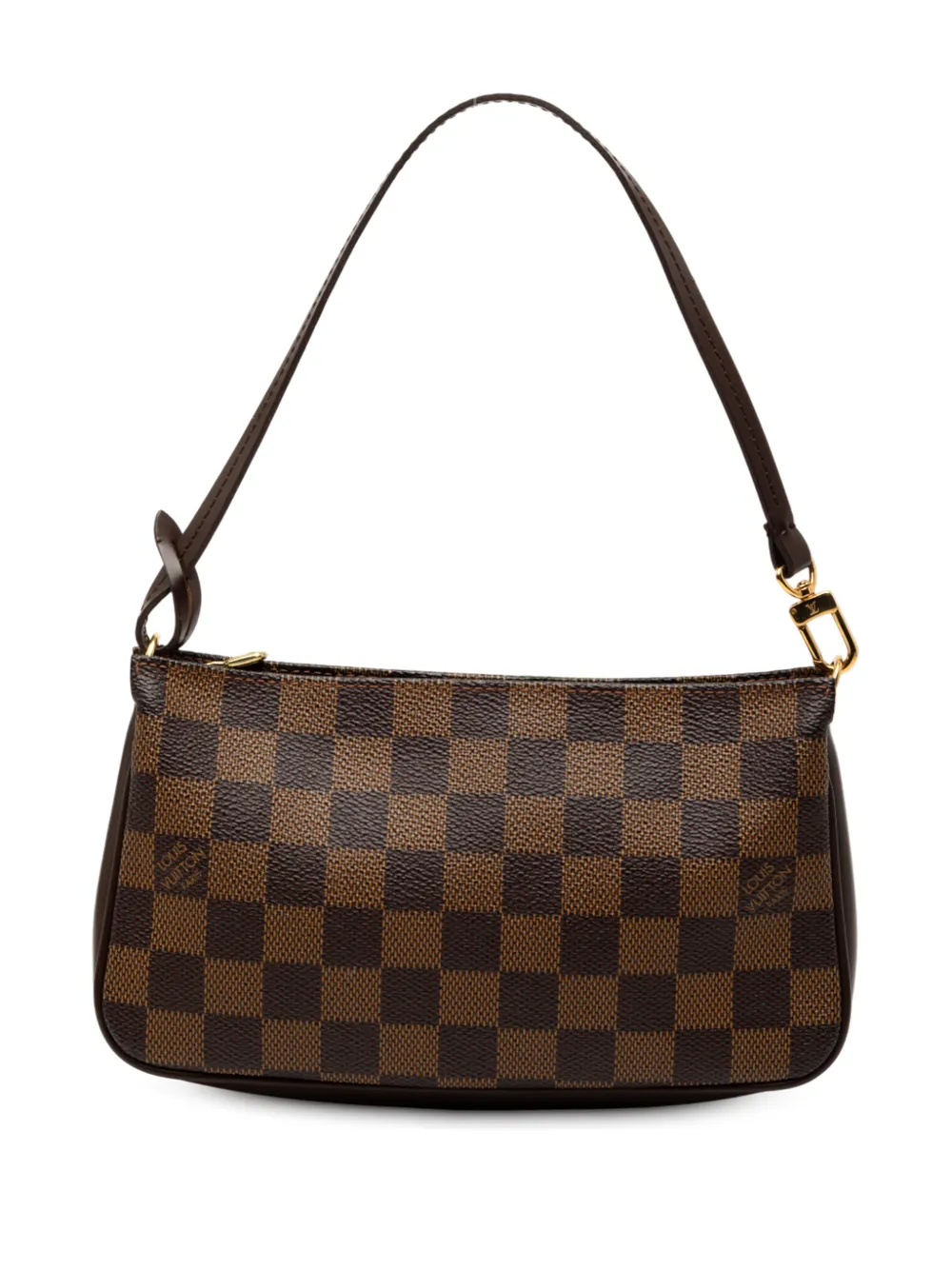 Louis Vuitton Pre-Owned Borsa a spalla Navona in tela Damier Ebène 2002 - Marrone