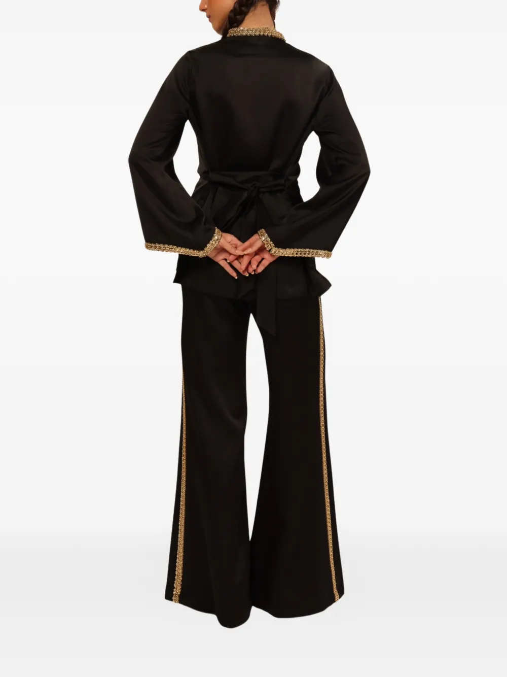 Samar Flared-Sleeve Jumpsuit