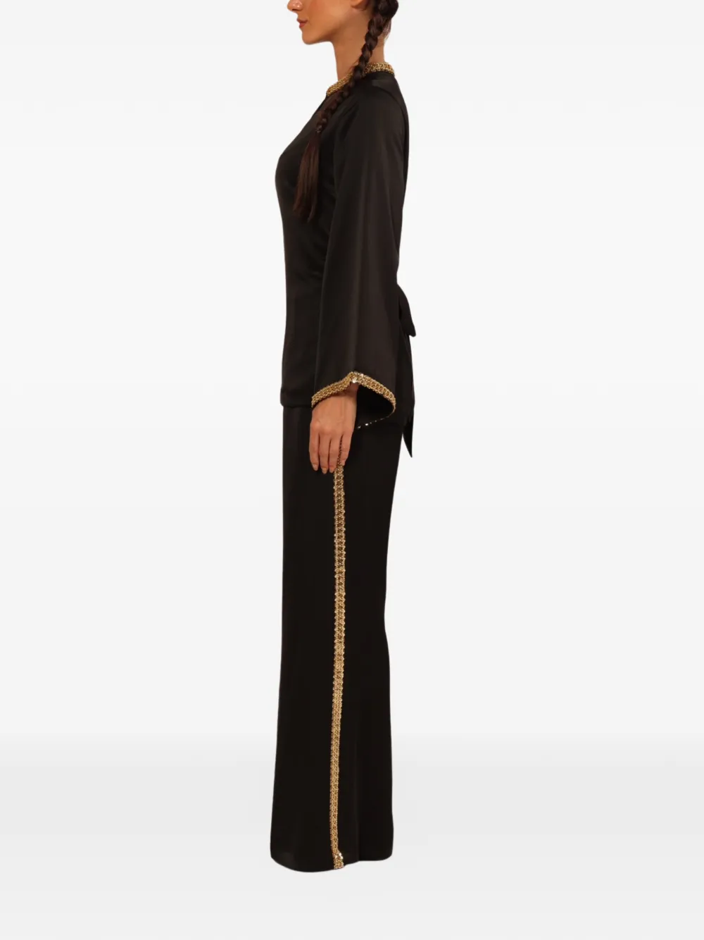 Samar Flared-Sleeve Jumpsuit