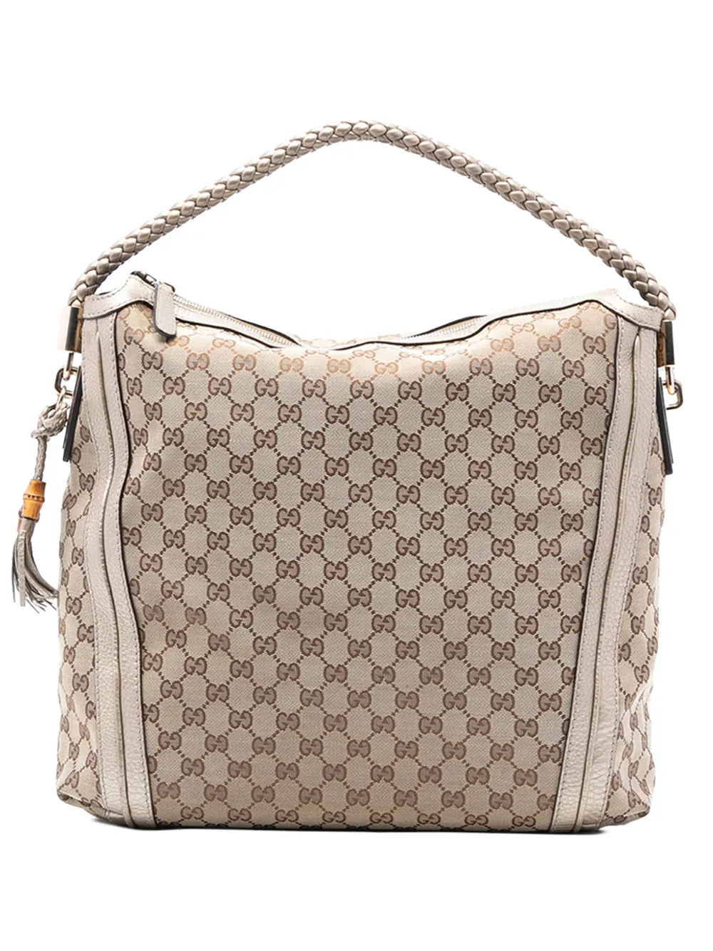 Gucci Pre-Owned 2000-2015 Large GG Canvas Bella shoulder bag - Marrone