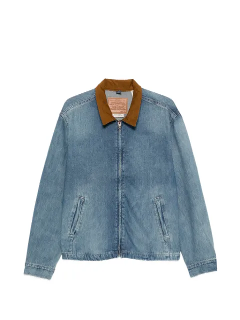 Levi's textured-collar zip-up jacket