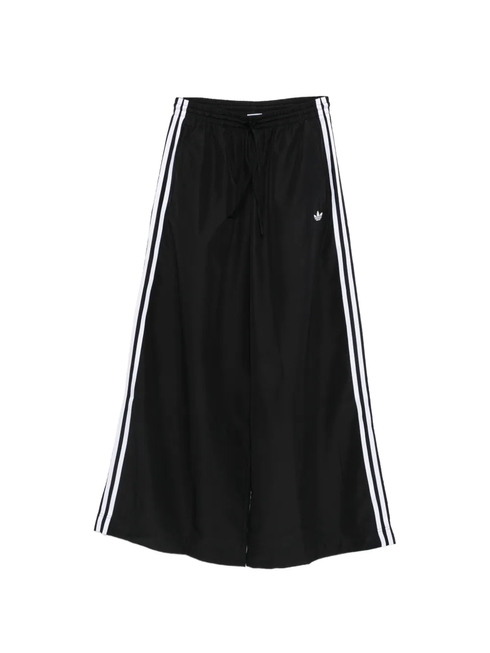 adidas three-stripe track pants - Nero