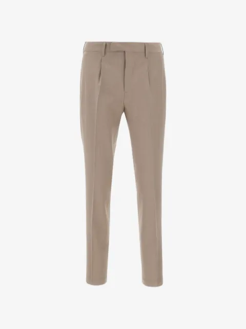DEVORE pantalones con detalles de pinzas