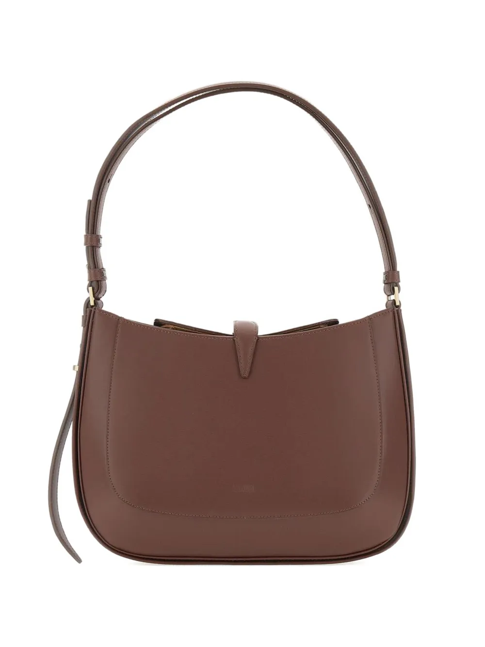 Mandelli Sonya leather shoulder bag - Marrone