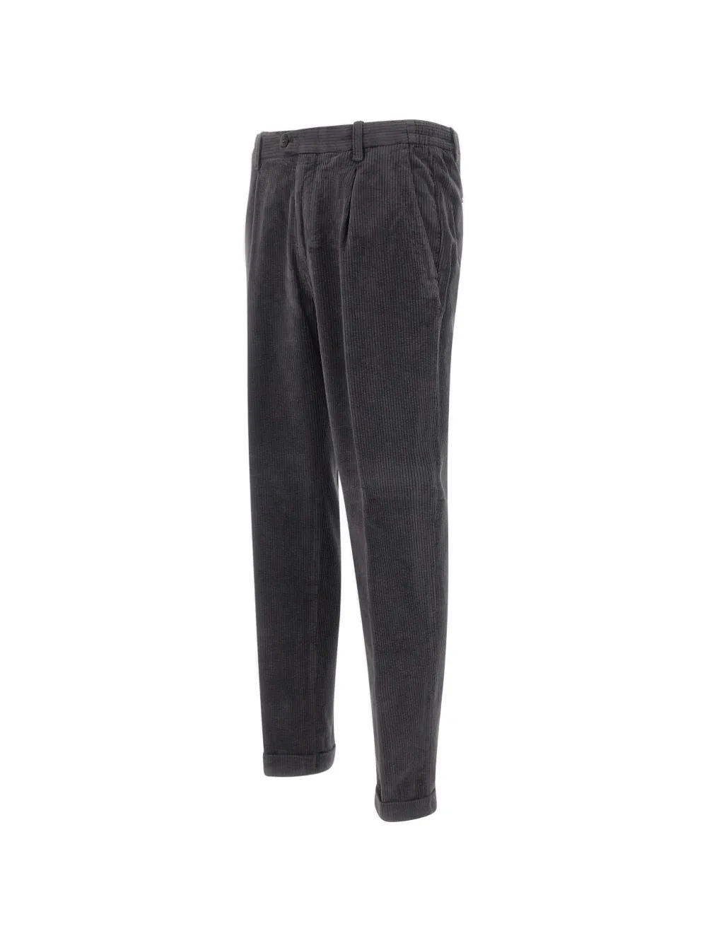  Devore Pantaloni A Coste - Grigio 