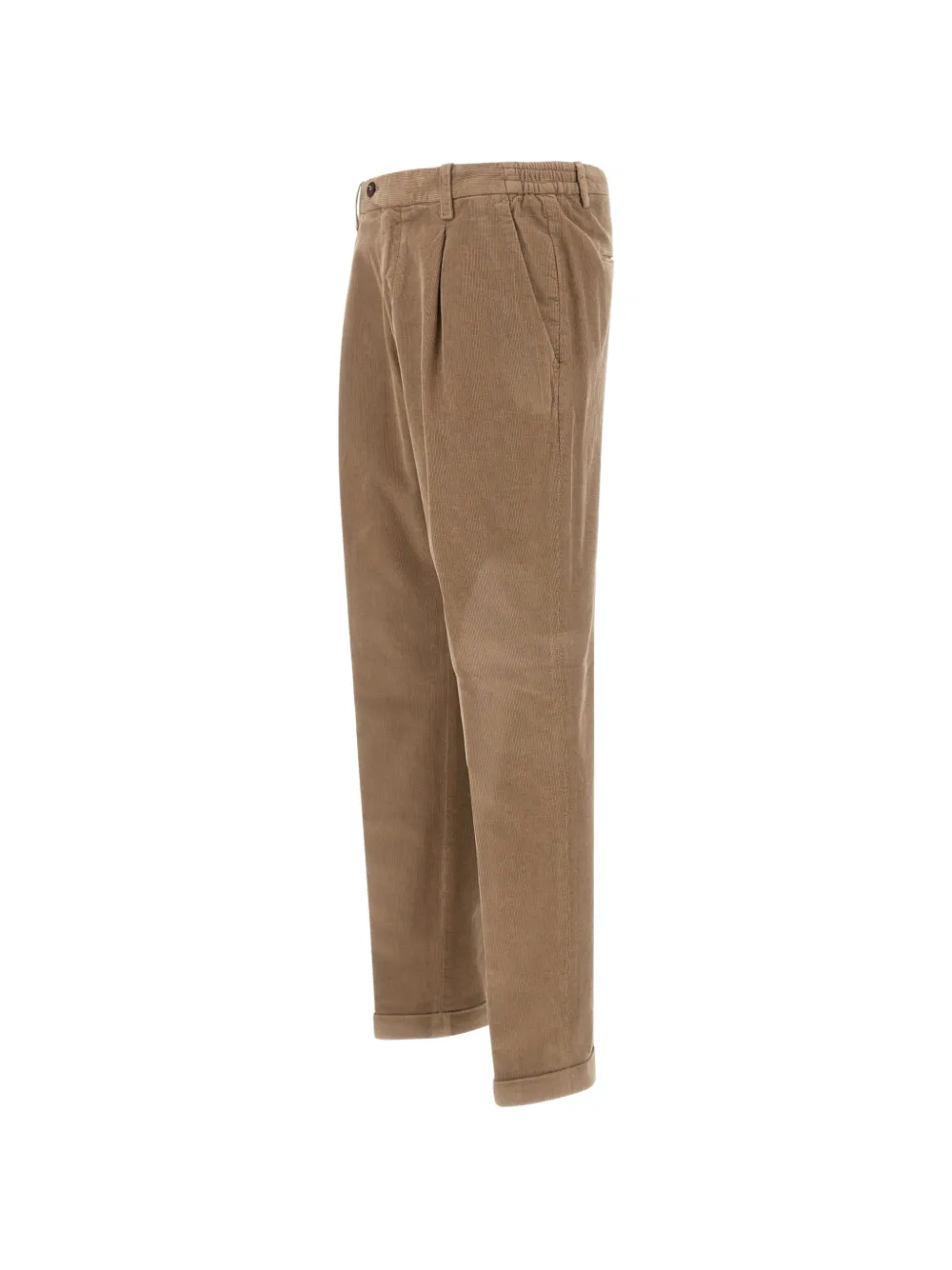  Devore Ribbed Trousers - Brown 