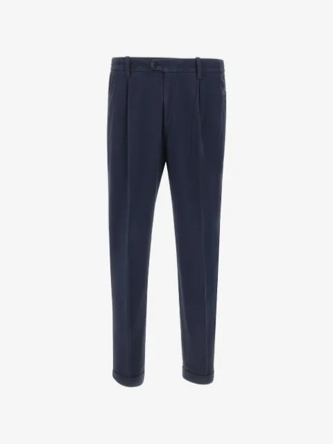 DEVORE pantalon à design plissé