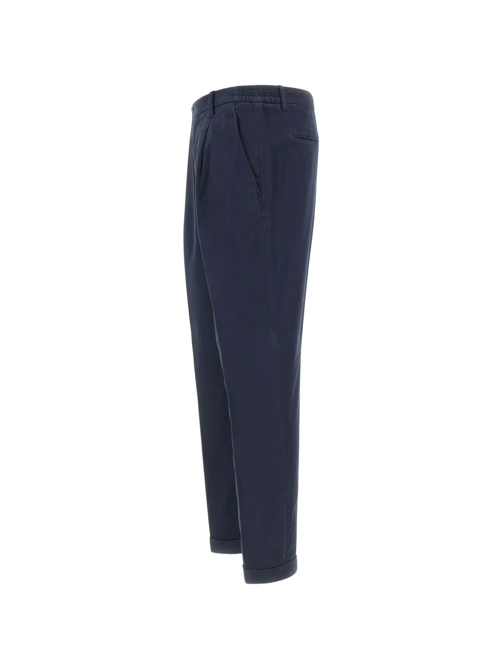  Devore Pantalones Plisados - Azul 