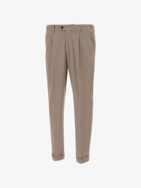 DEVORE pleated-detail trousers