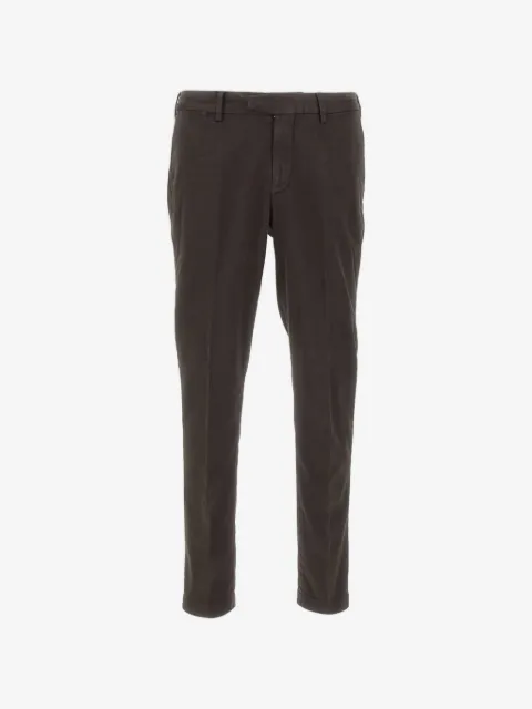 DEVORE concealed-closure trousers