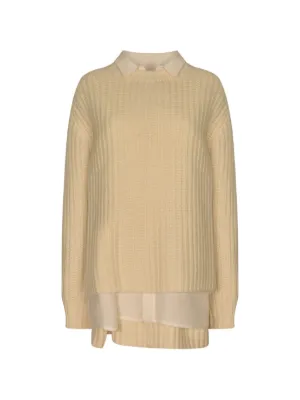 knee length dresses for ladies Fifteen Twenty Tasha Turtleneck Midi Dress - Brick main image 0