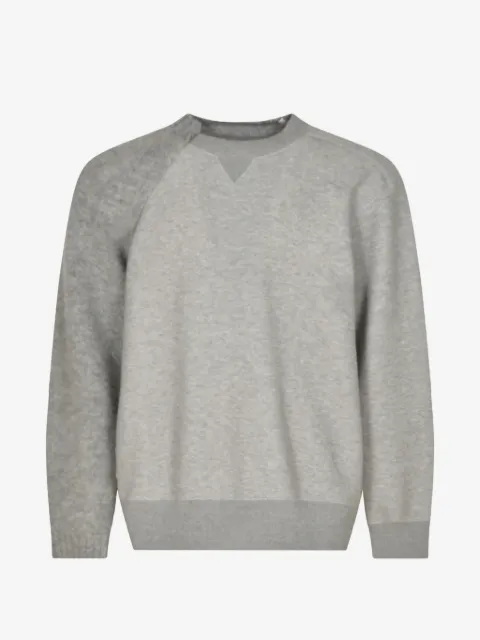 sacai colour-block sweater