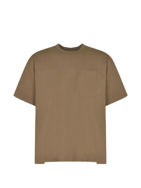 sacai pocket panelled T-shirt