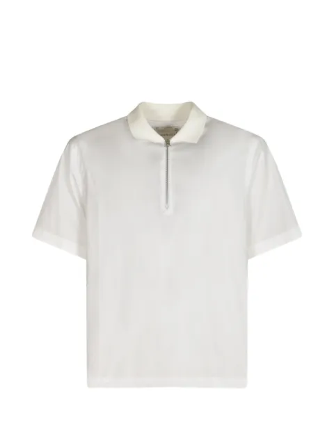 sacai half-zip polo shirt