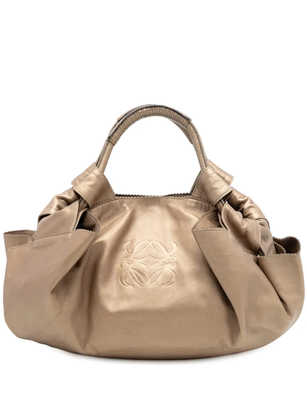 Loewe Pre-Owned 2010 Nappa Aire hobo bag - Oro