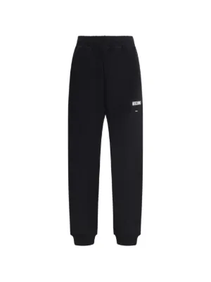 Pantalon Moschino Couture Jogger Noir – Homme Taille EU 54, Coton Portugal