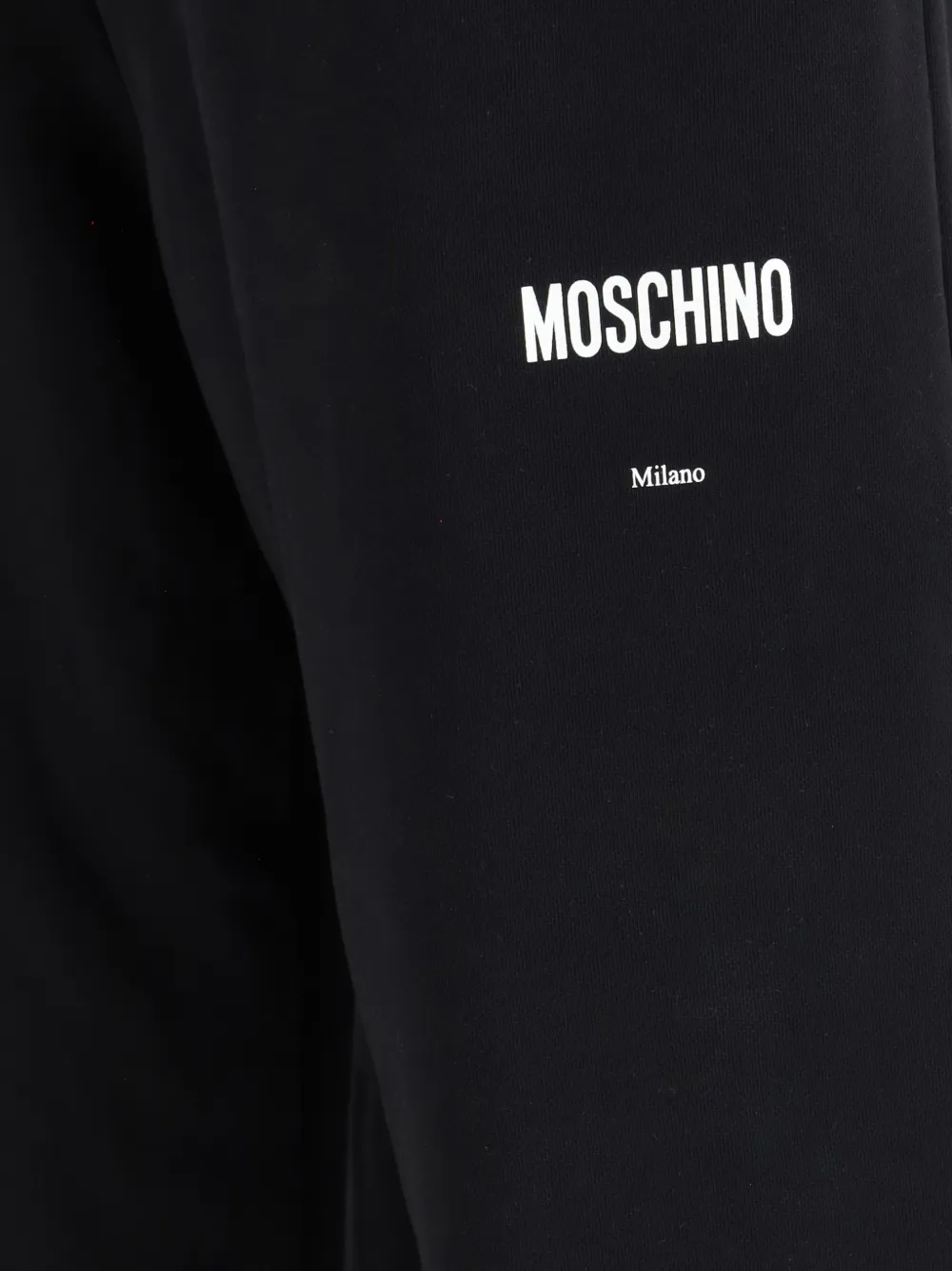 Moschino Trainingsbroek met logo-detail Zwart