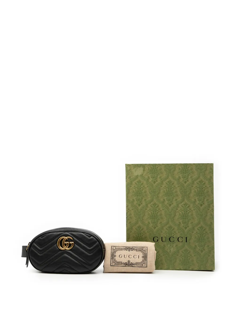 2000-2015 Gg Marmont Matelasse Leather Belt Bag