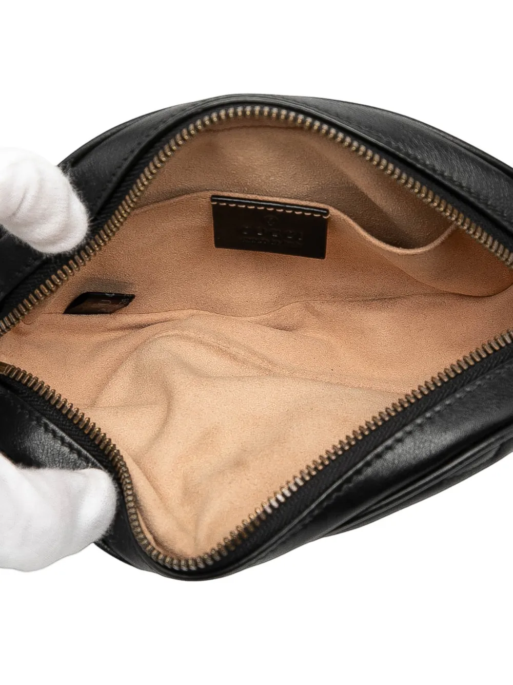 2000-2015 Gg Marmont Matelasse Leather Belt Bag