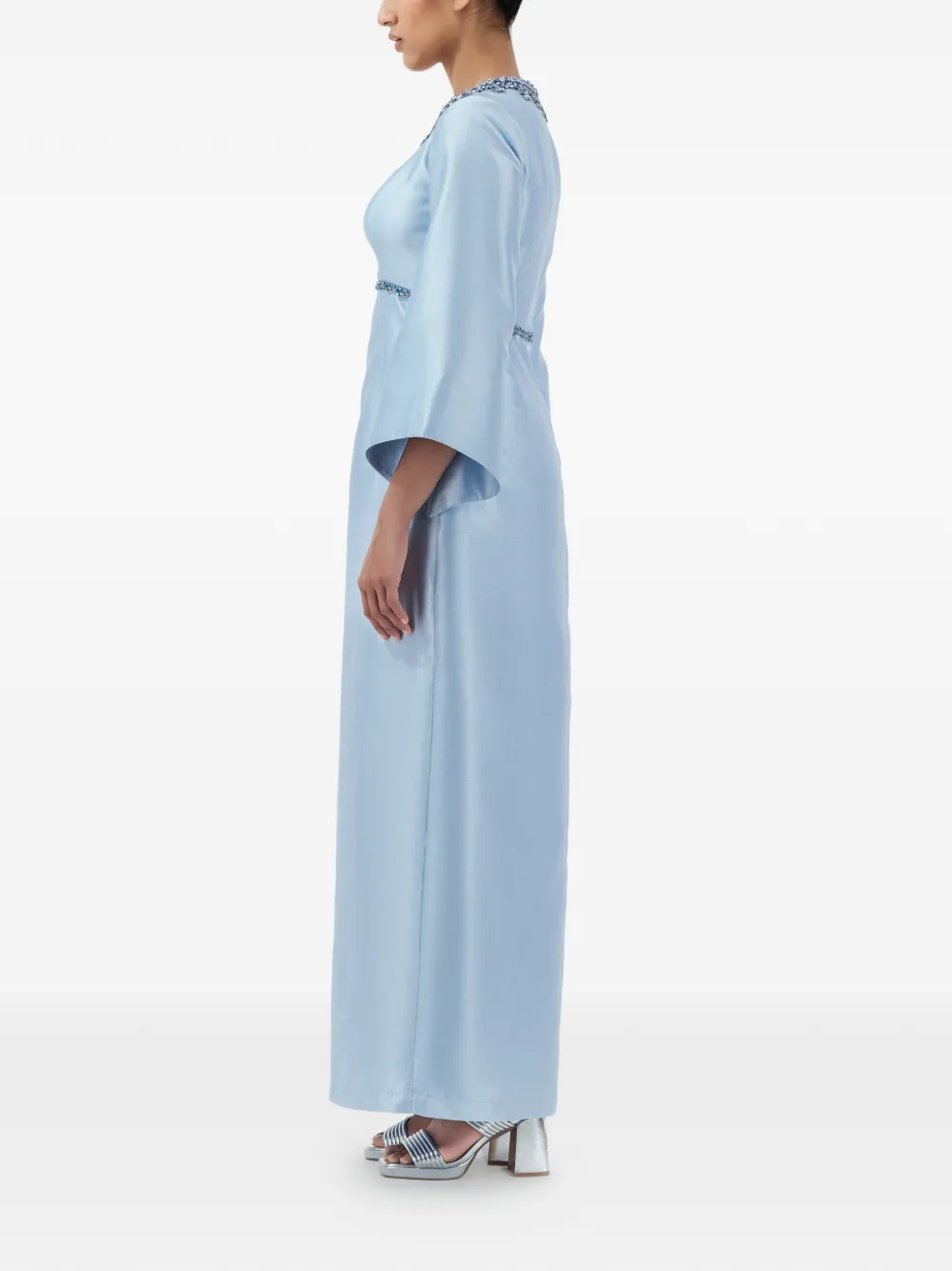  Baruni Vestido Largo Sahara - Azul 