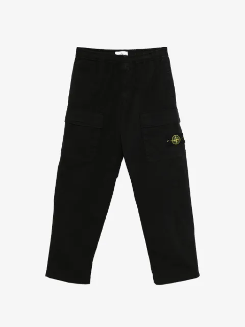 Stone Island logo-patch cargo pants