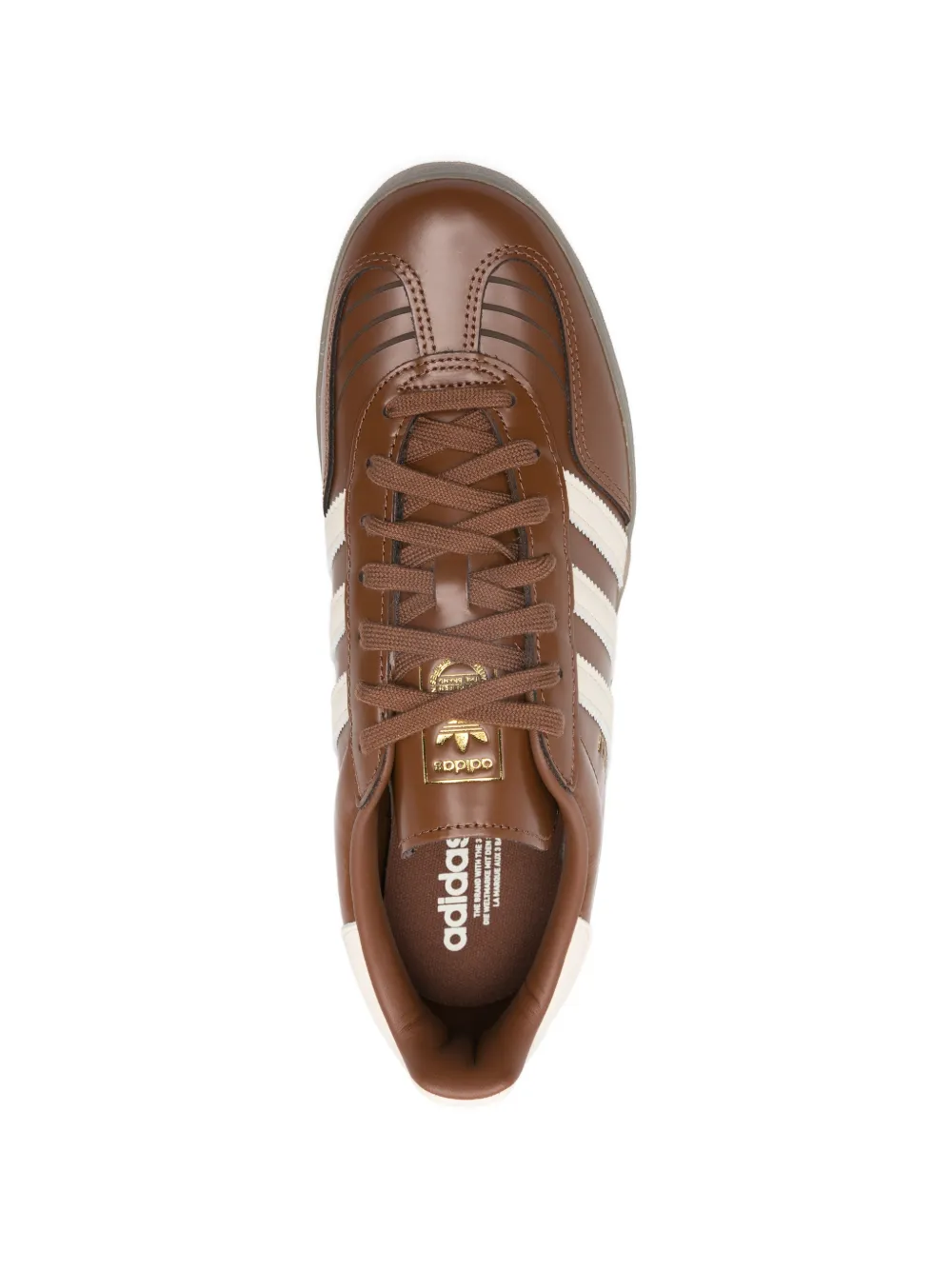 adidas Gazelle Indoor stripes sneakers Bruin