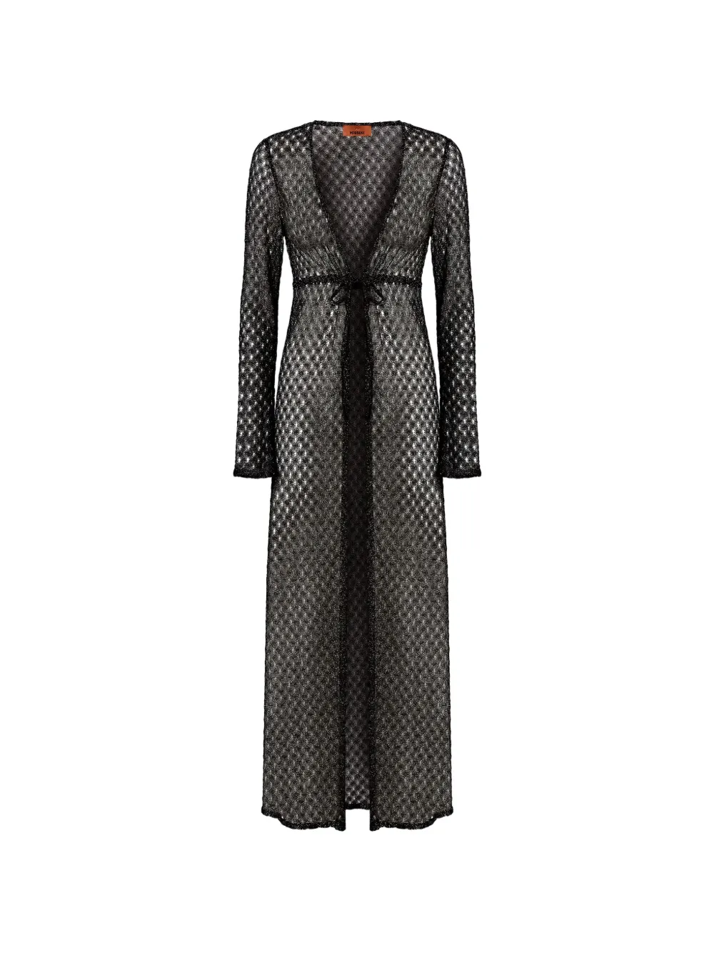 Missoni belted beach dress - Nero