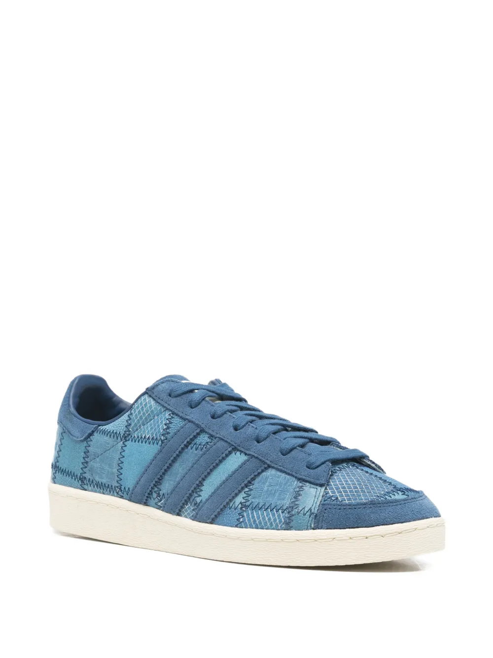 adidas Jabbar Lo patchwork-design sneakers Blauw