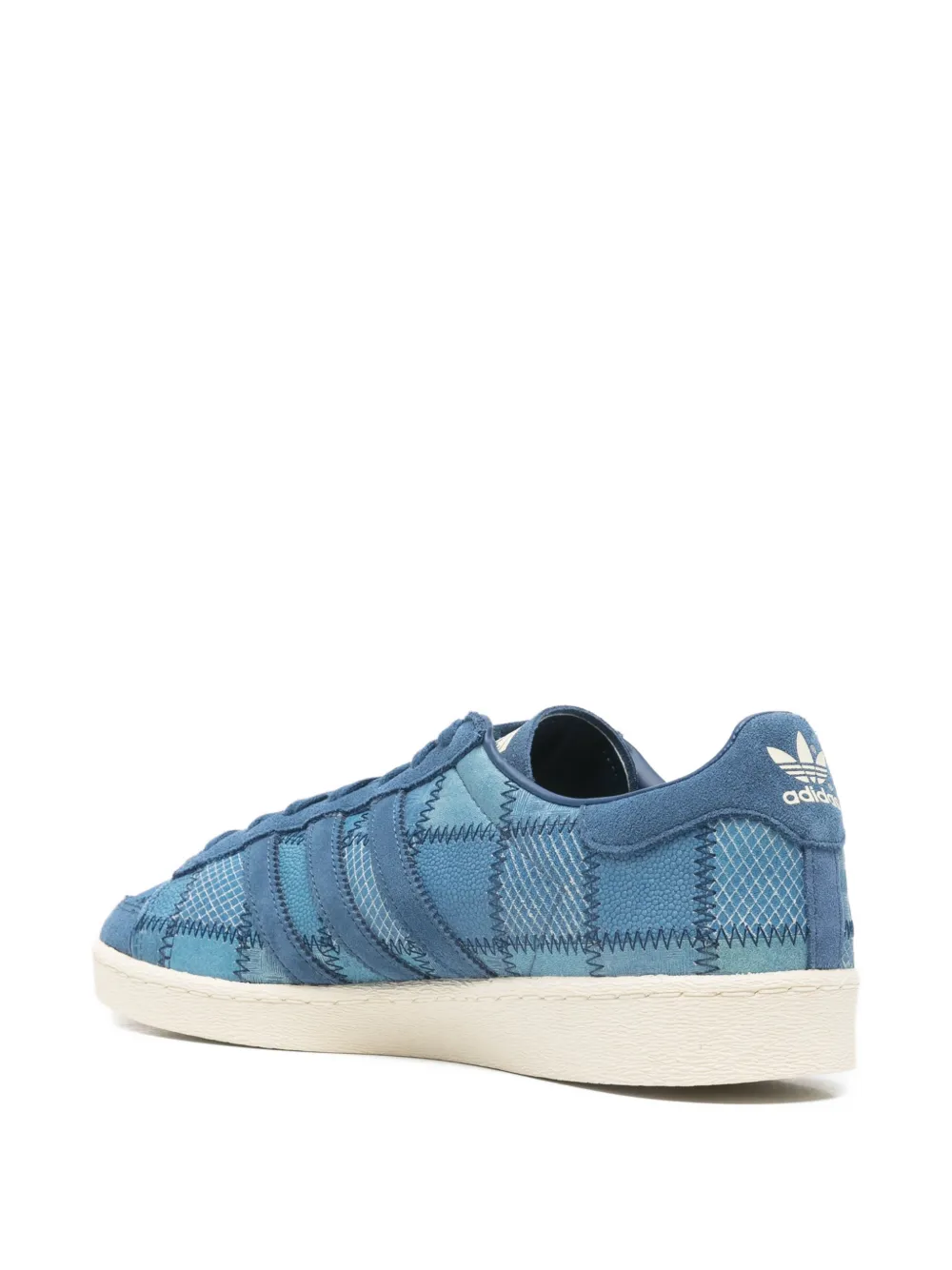 adidas Jabbar Lo patchwork-design sneakers Blauw