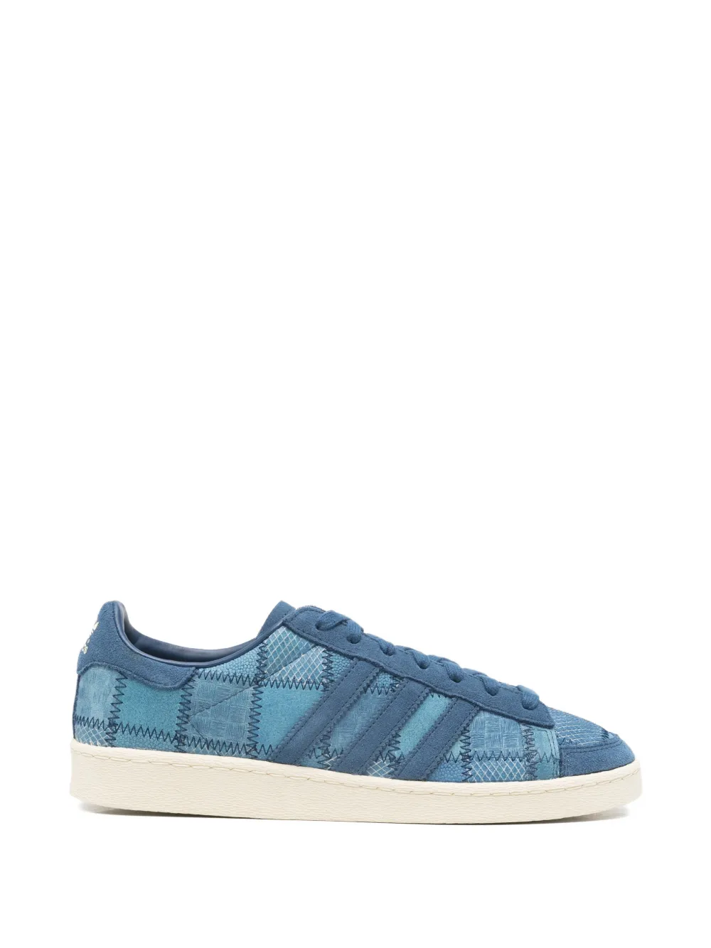adidas Jabbar Lo patchwork-design sneakers - Blu
