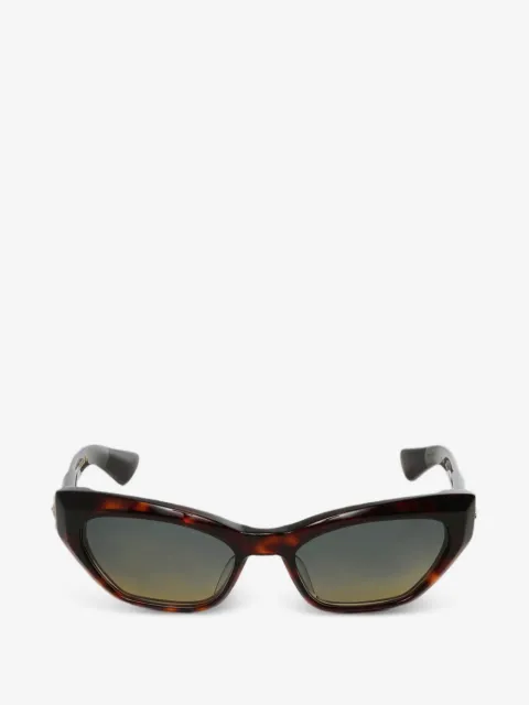 Chrome Hearts lunettes de soleil à monture papillon