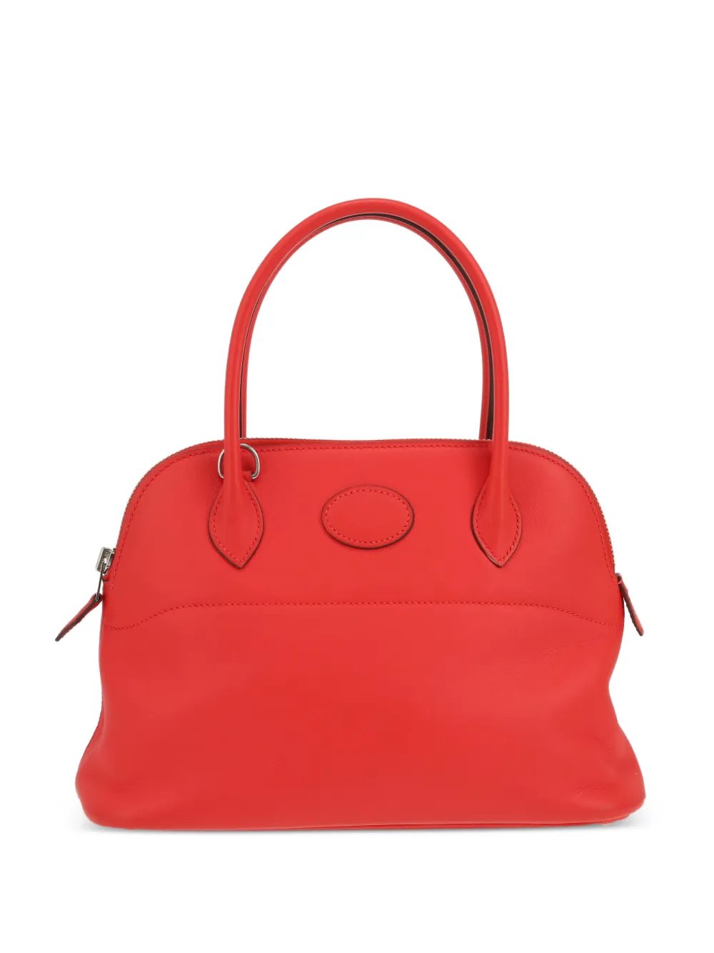 Hermès Pre-Owned 2018 27 Bolide leather tote bag - Rosso