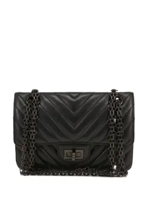 CHANEL Pre-Owned Barcode Boy Brick Lego Crossbody Bag | Black