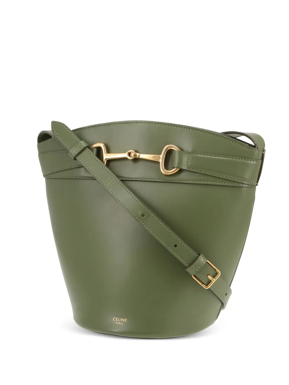 Celine Pre-Owned Crécy shoulder bag - Verde