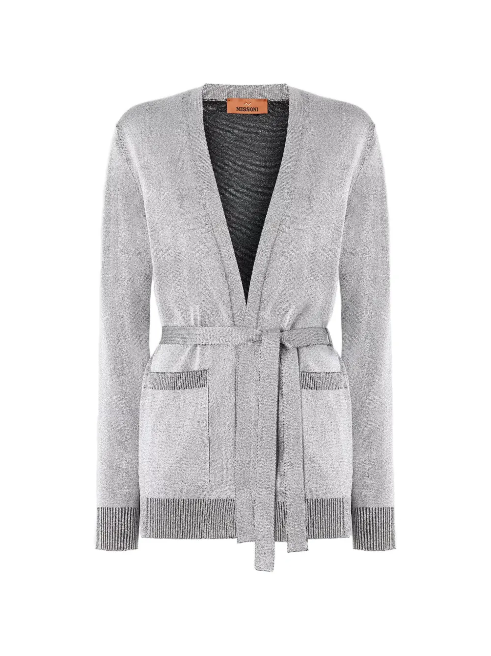 Missoni belted cardigan - Grigio