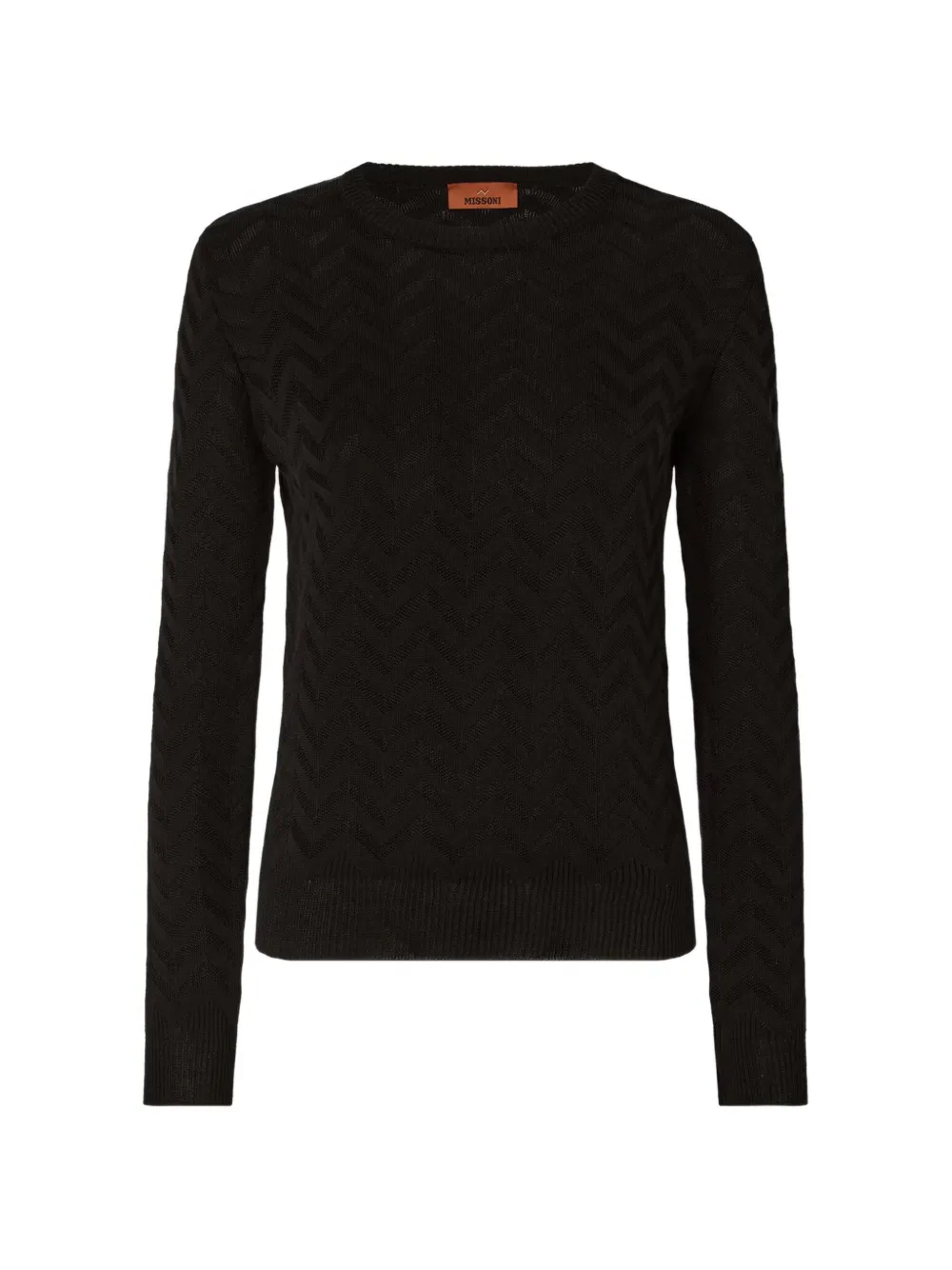 Missoni chevron sweater - Nero
