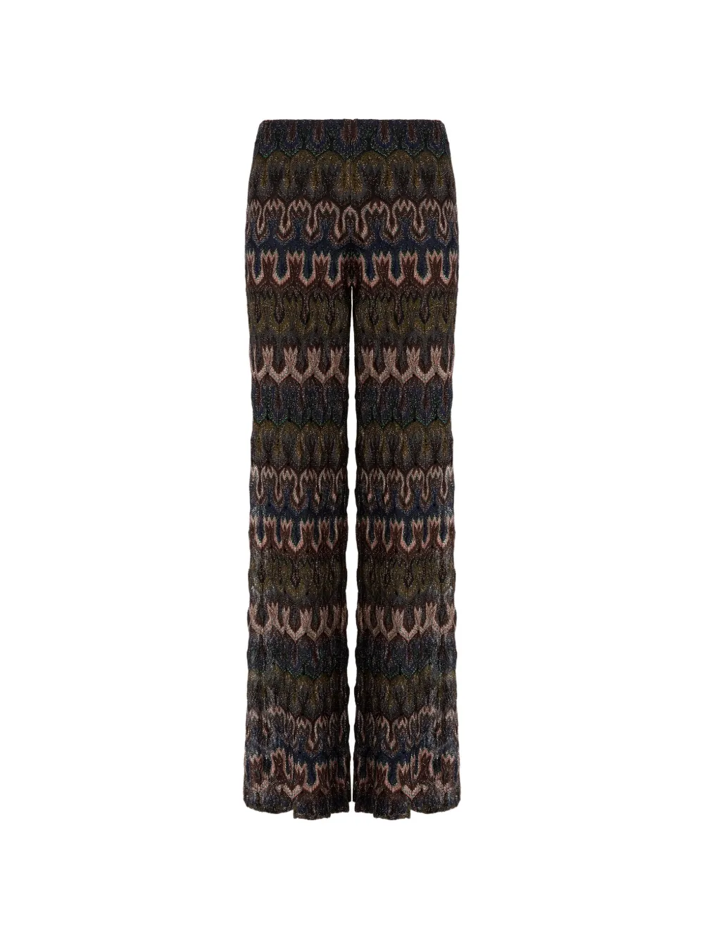 Missoni patterned trousers - Marrone