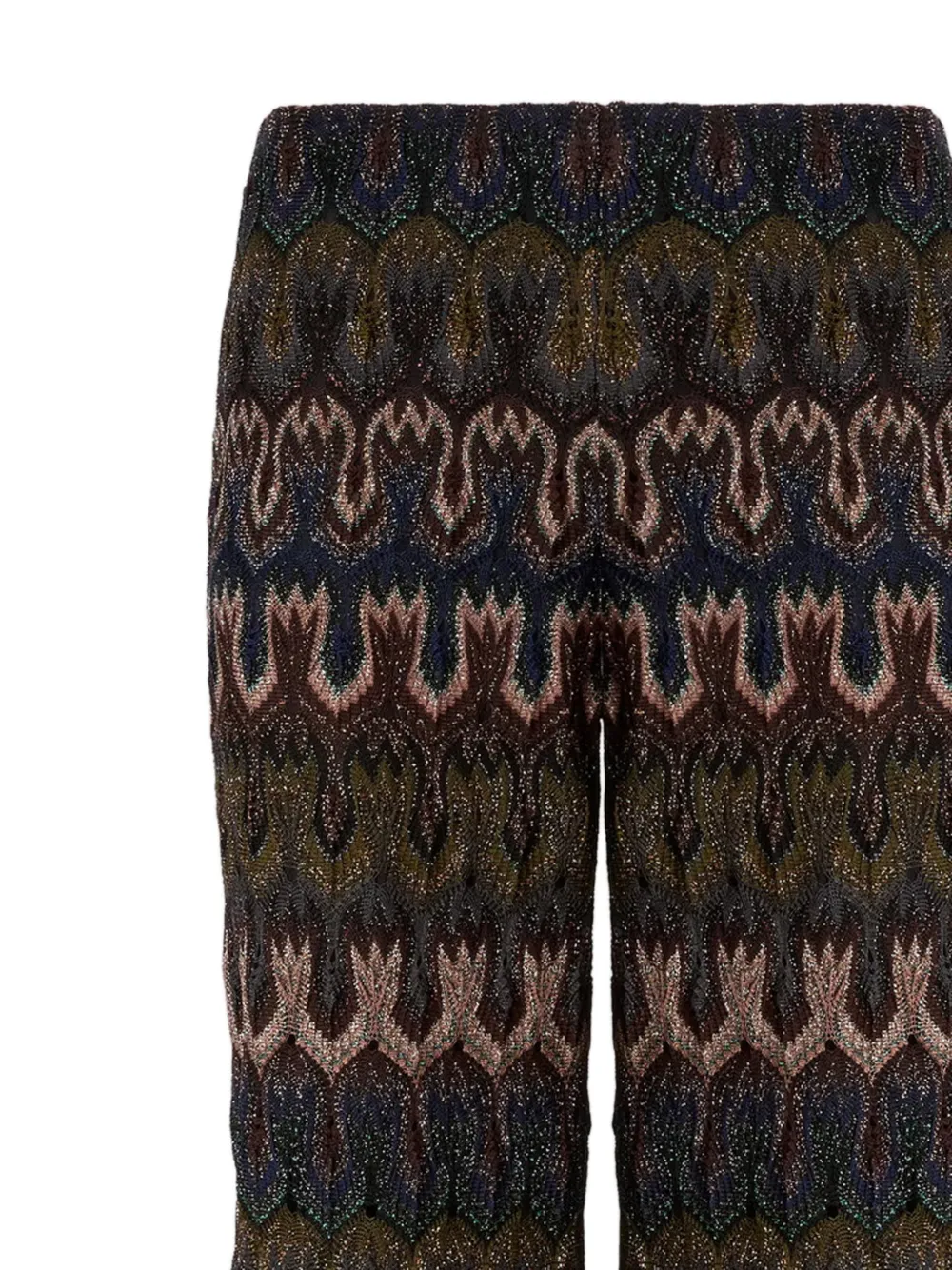  Missoni Patterned Trousers - Brown 