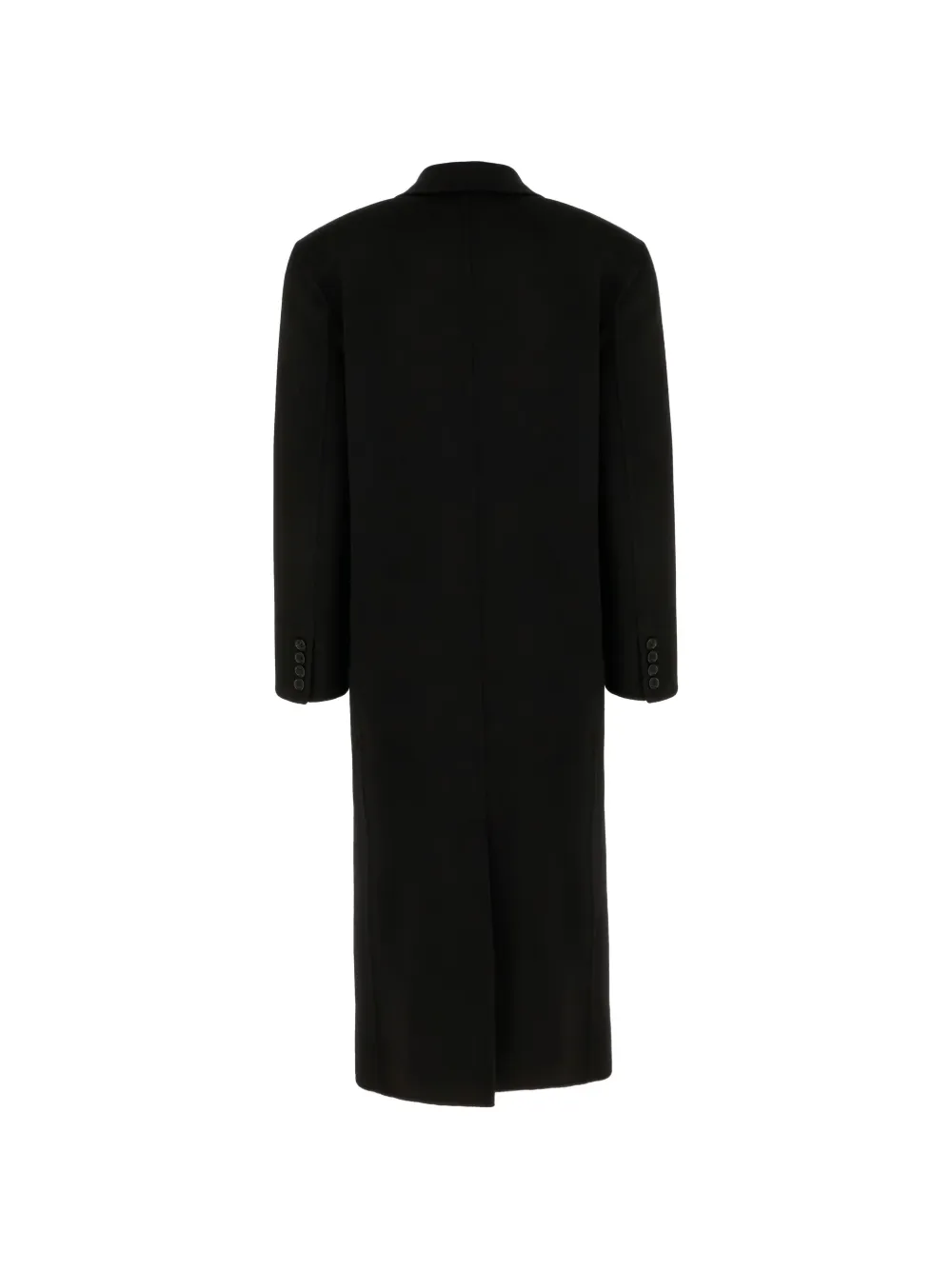  Saint Laurent Double-breasted Coat - Black 