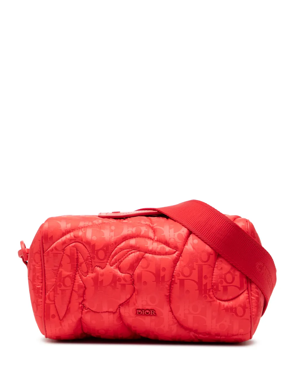 Christian Dior Pre-Owned 2022 ERL Oblique Mirage Technical Fabric Lingot crossbody bag - Rot