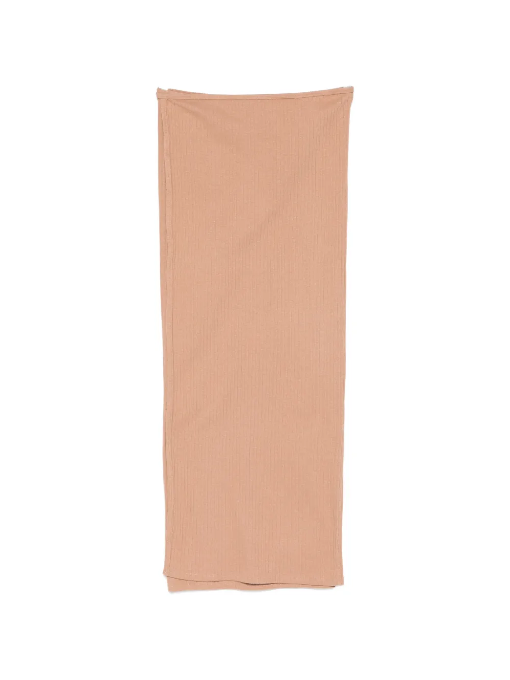 Baserange Ribbed-knit Maxi Skirt In Neutral