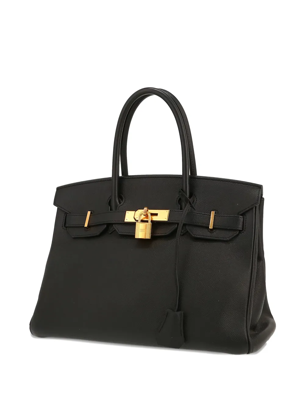 2016 30 Birkin Leather Tote Bag