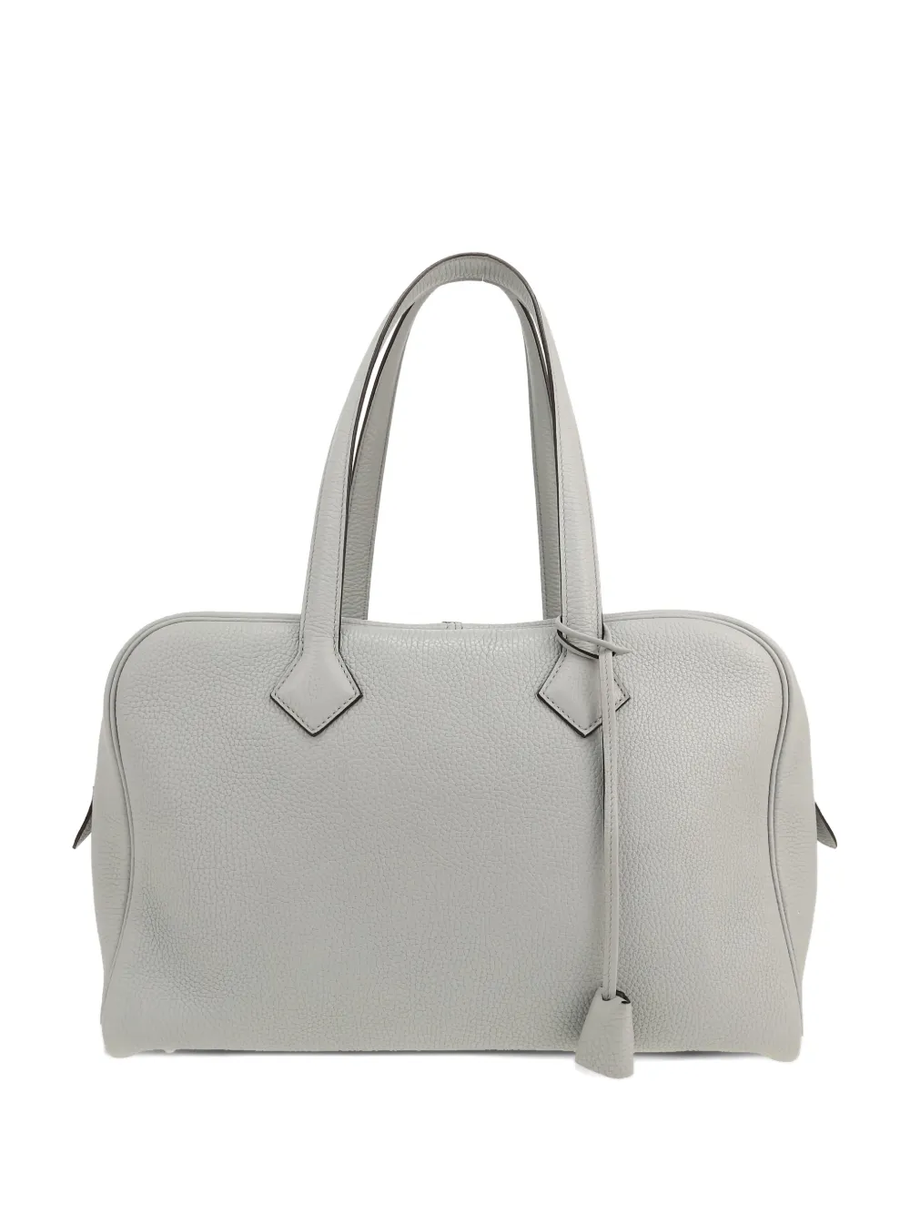 Hermès Pre-Owned 2016 Victoria leather zip tote bag - Grigio