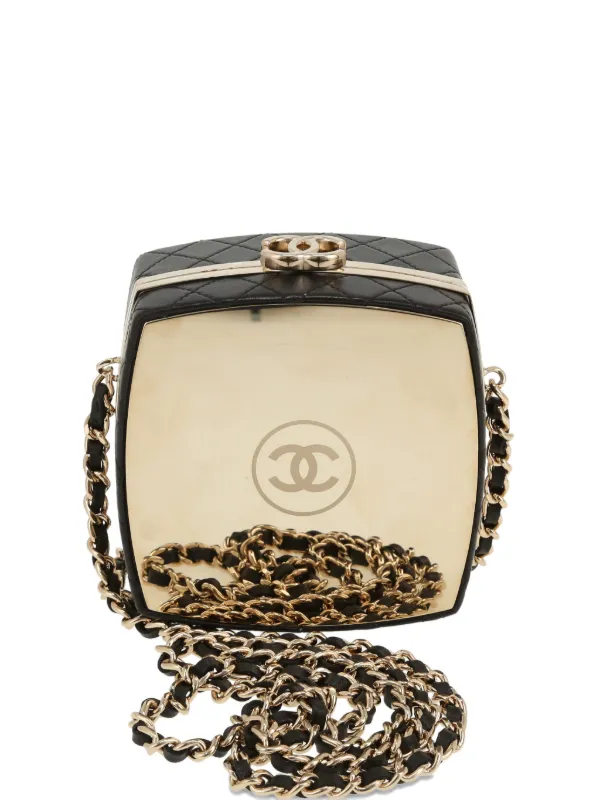 CHANEL Pre-Owned 2021 キルティング クラッチバッグ | ブラック