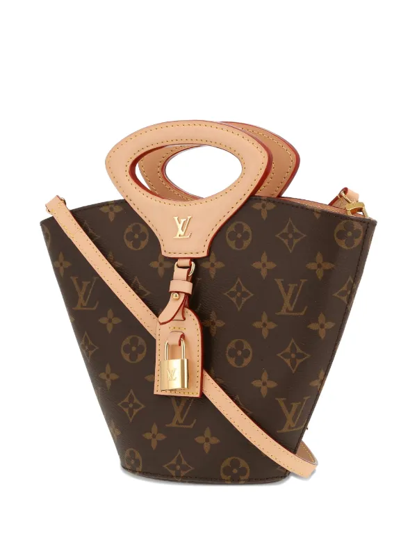 Louis Vuitton Pre-Owned 2020s BB Rivage モノグラム バケットバッグ 