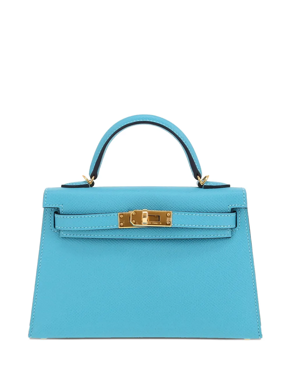 Hermès Pre-Owned 2025 20 Kelly leather tote bag - Blu