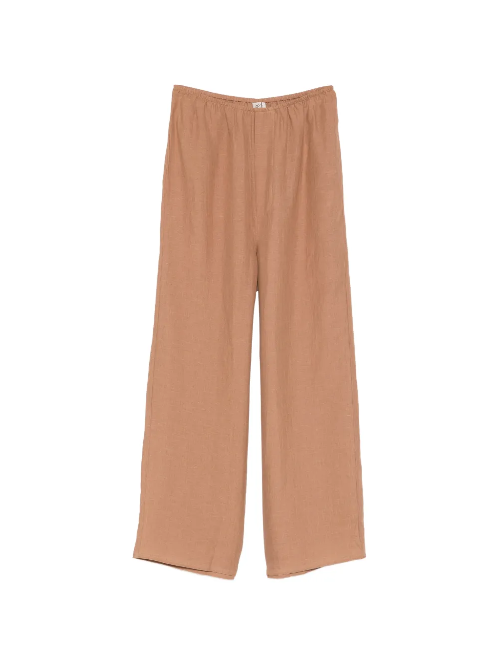 Baserange elasticated-waistban trousers - Marrone