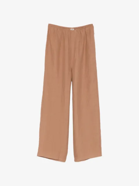 Baserange elasticated-waistban trousers